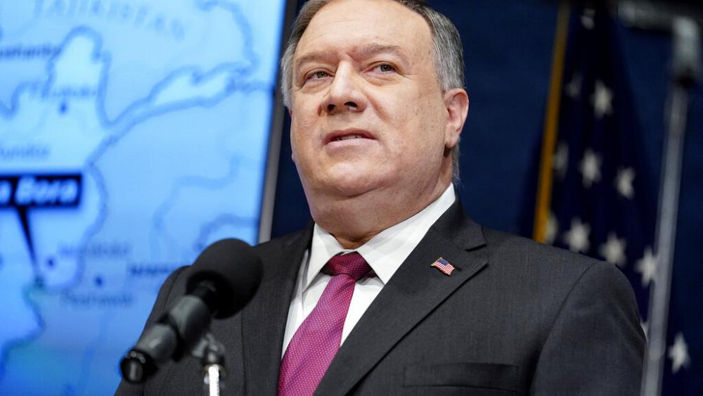 China imposed sanctions on 28 Americans, including former Secretary of State Mike Pompeo