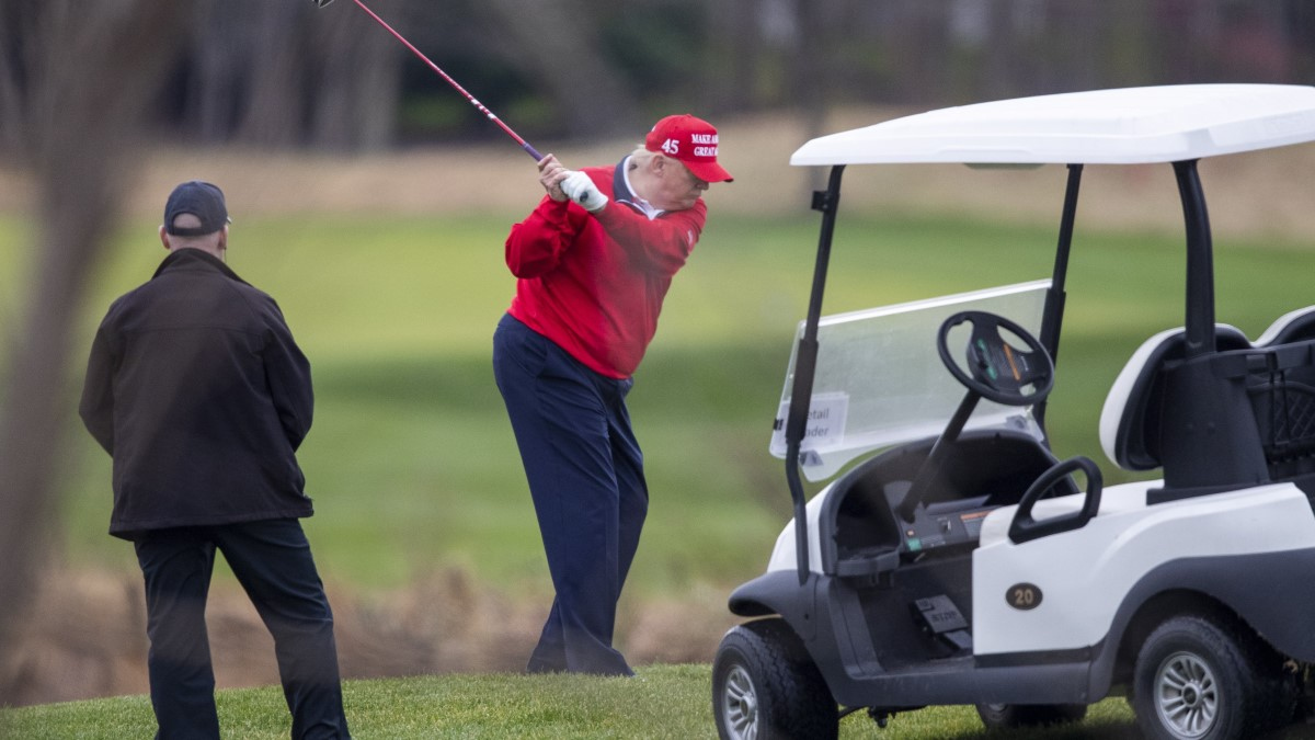 No more tournaments will be held on Trump's PGA track