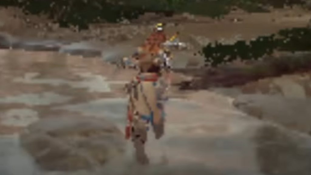 A video man managed to shoot Horizon Zero Dawn at a resolution of 128 x 72