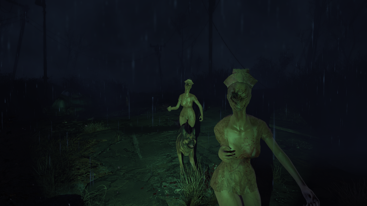 The Resurrected Model has arrived at Silent Hill in Fallout 4