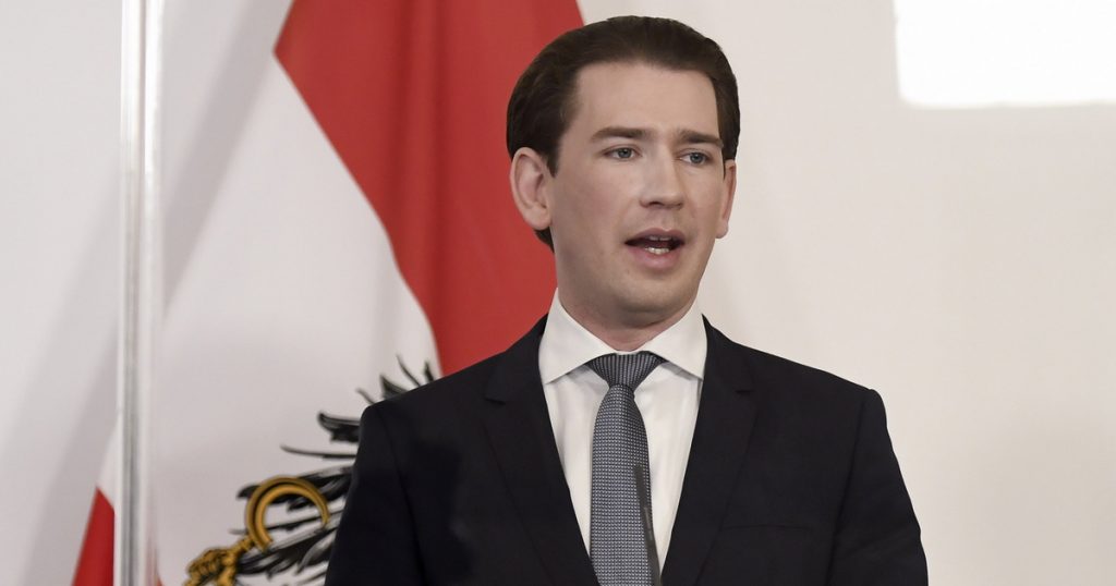 An indication - abroad - the Austrian chancellor says that vaccine distribution needs to be adjusted across the European Union