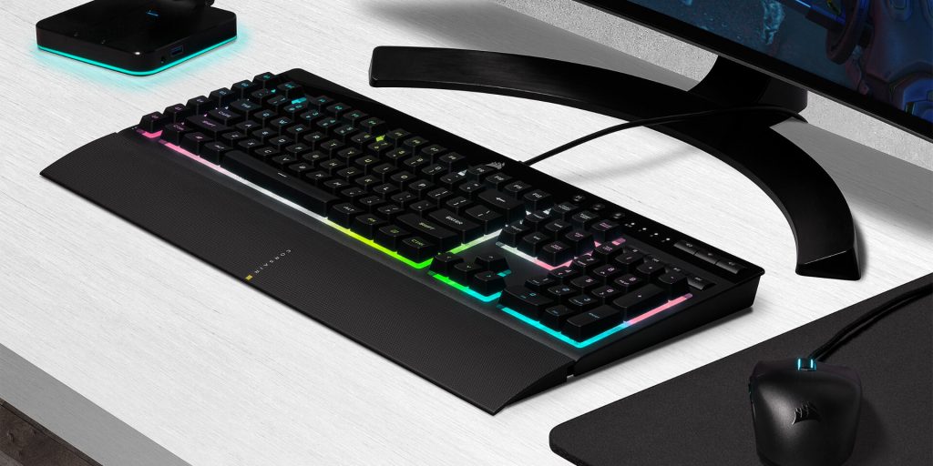 Corsair creates rubber gaming keyboards