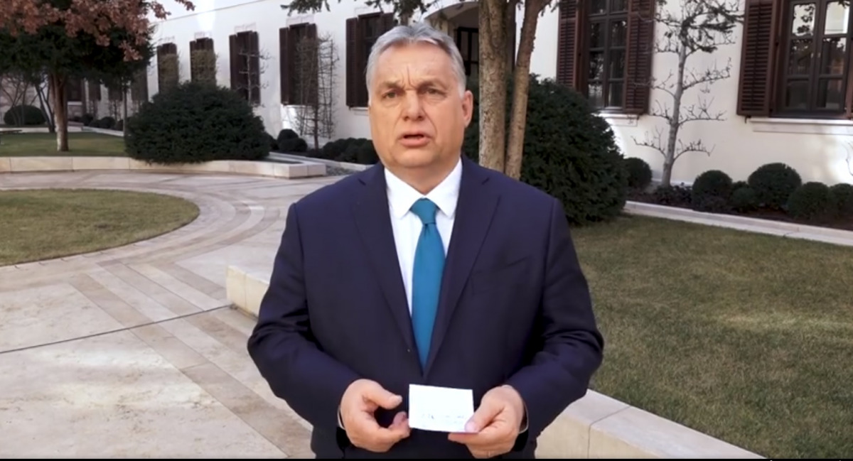 Viktor Orban: We are facing the most difficult two weeks of the epidemic
