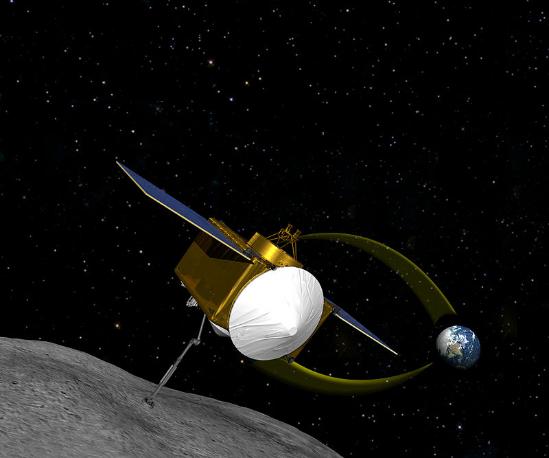 The Osiris Rex spacecraft returns to Earth