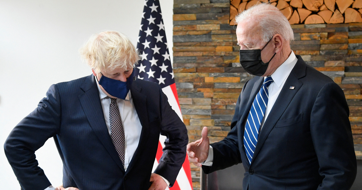 Index - Abroad - The G7 summit kicked off with the discovery of Biden and Boris Johnson