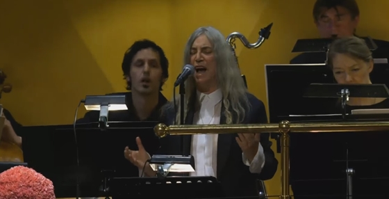 Scientist: Patti Smith instilled the tears of the Nobel laureate audience with his new edition Dylan