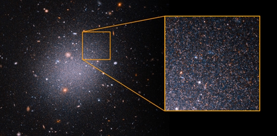 Technology: Hubble has found a galaxy so strange that scientists don't even understand what could happen there