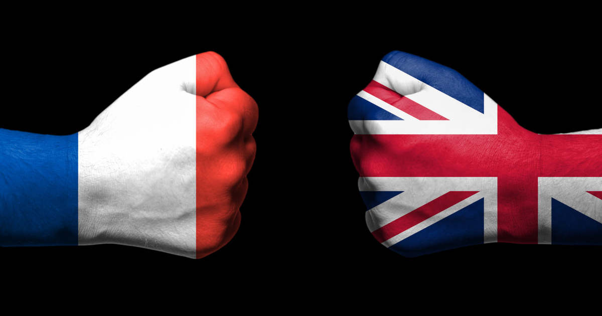 The conflict between France and the United Kingdom is escalating