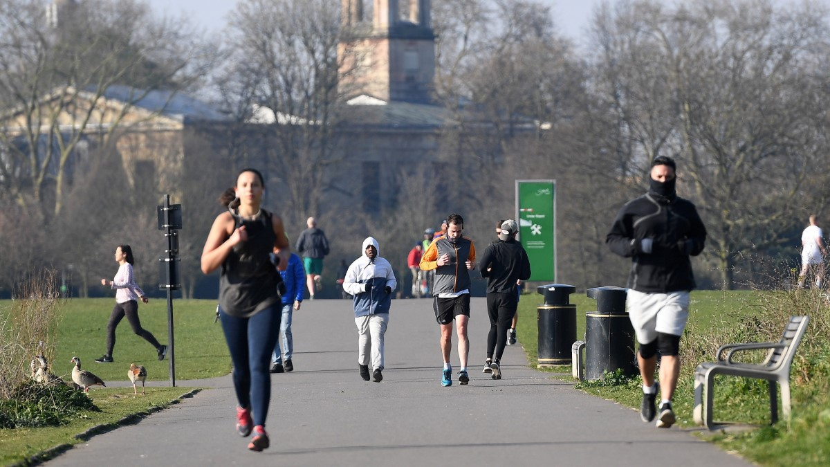 The medical university says exercise is especially important during the pandemic