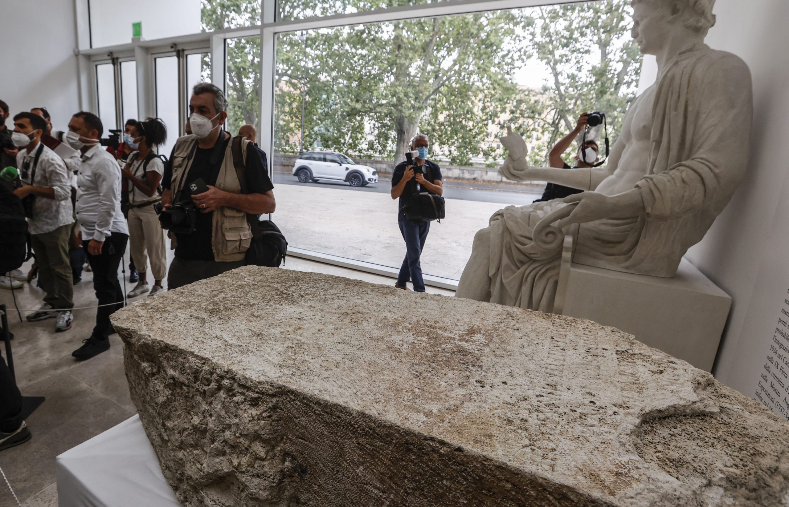 Archaeological finds from the reign of Emperor Claudius have been found in Rome