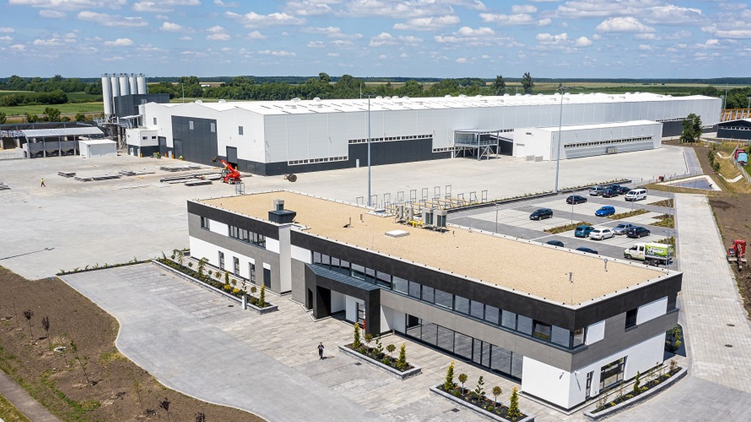 The largest prefabricated factory in Hungary has been delivered