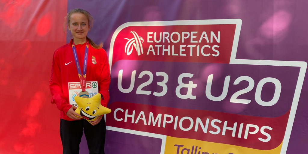 The young Hungarian athlete won 17 colleges at the European Under-20 Championship
