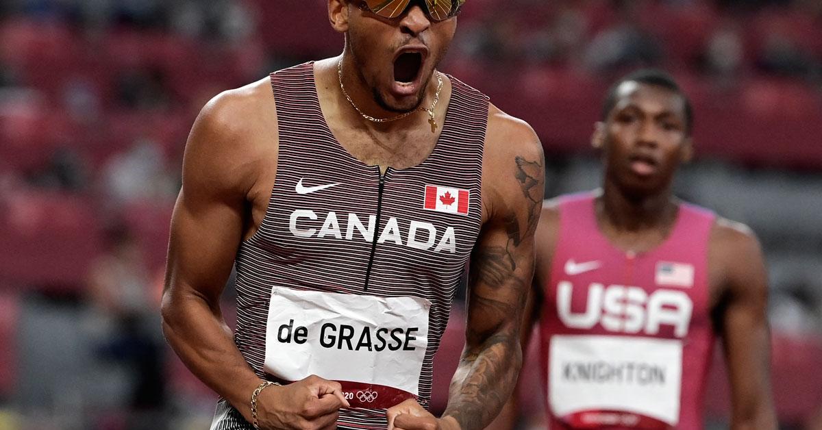 Tokyo 2020: Canadian gold in the men's 200m flat