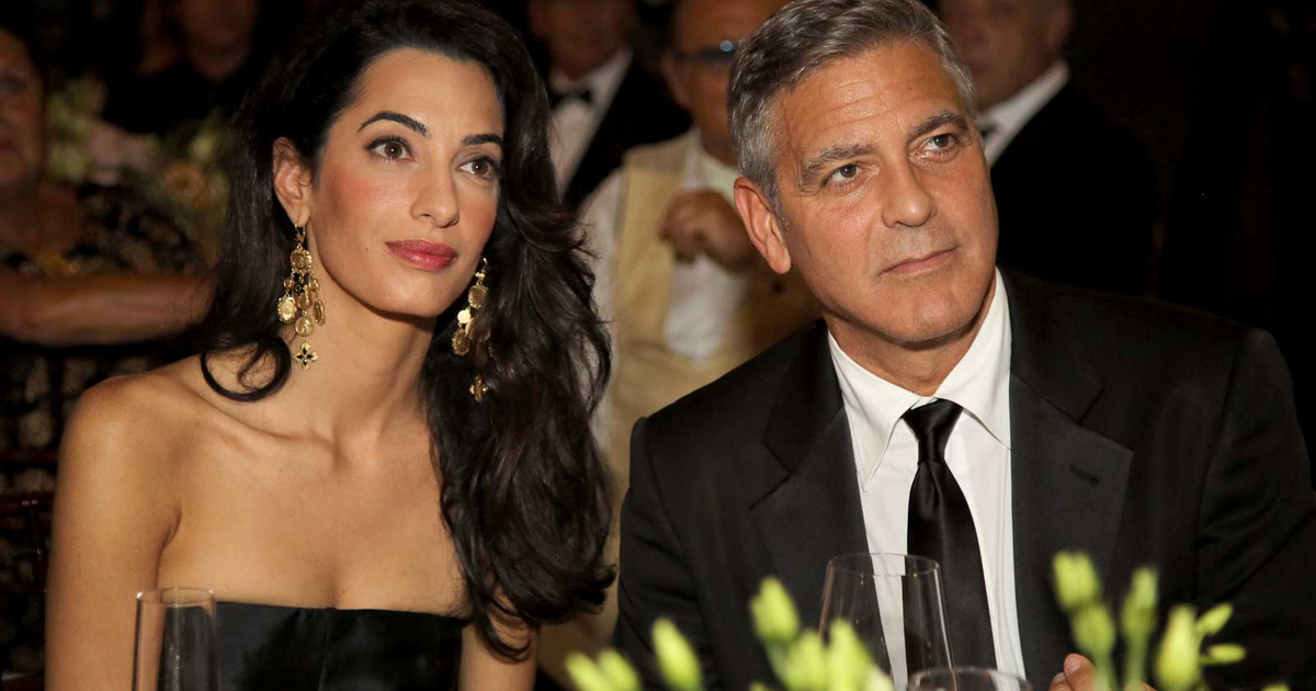 George and Amal Clooney are beaten up by their neighbors: annoying as you disfigure - star of the world