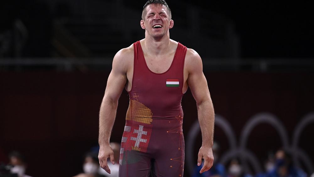 Tamas Lorenz won a gold medal in the men's 77kg category