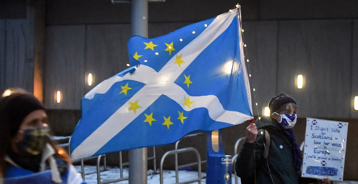 There is debate about Scotland's membership in the European Union by players in European cultural life