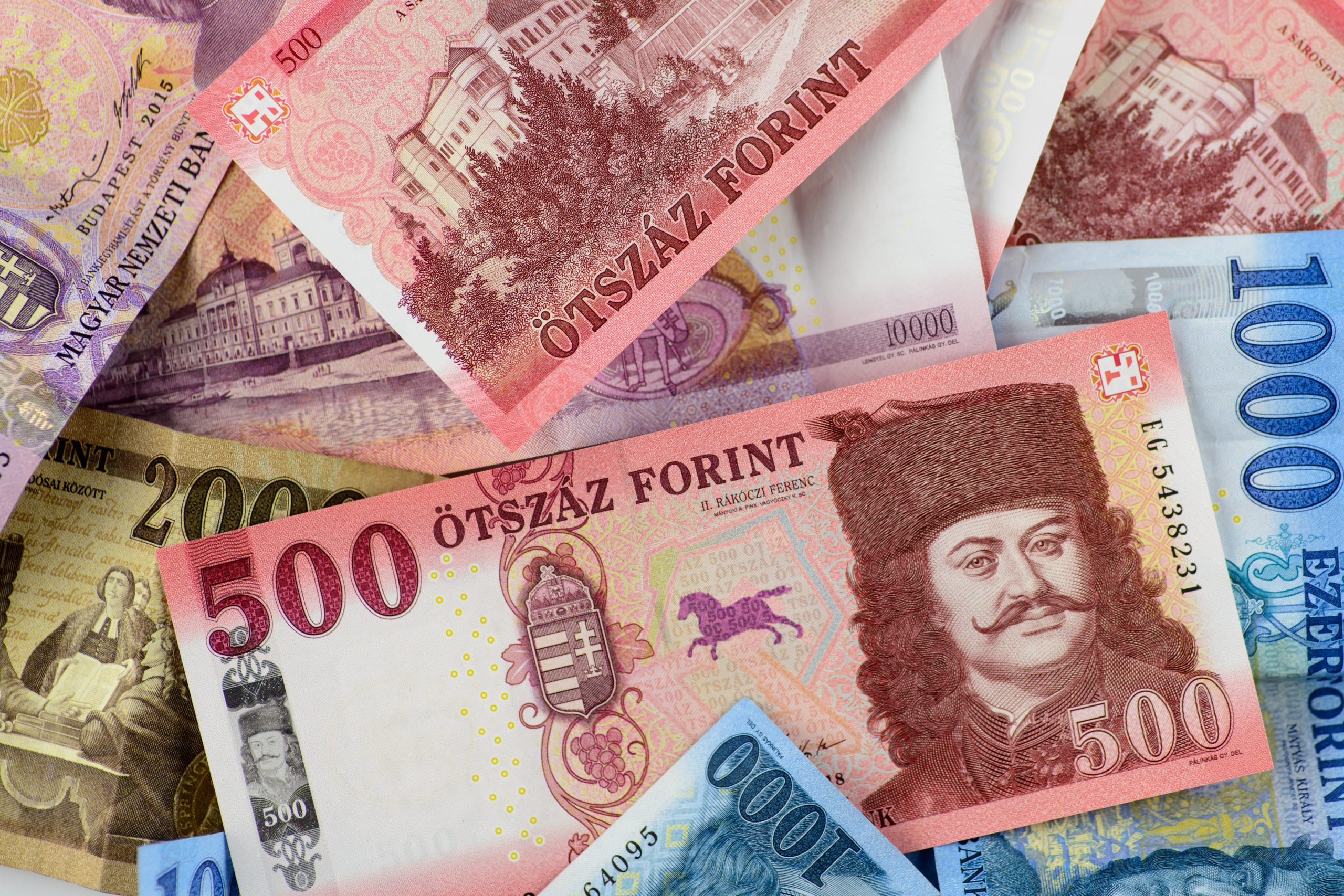 These banknotes were in the first 75 years of the forint