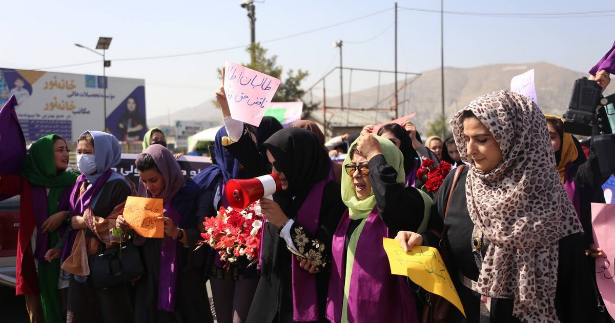Index - Abroad - A demonstration of Afghan women was violently suppressed in Kabul
