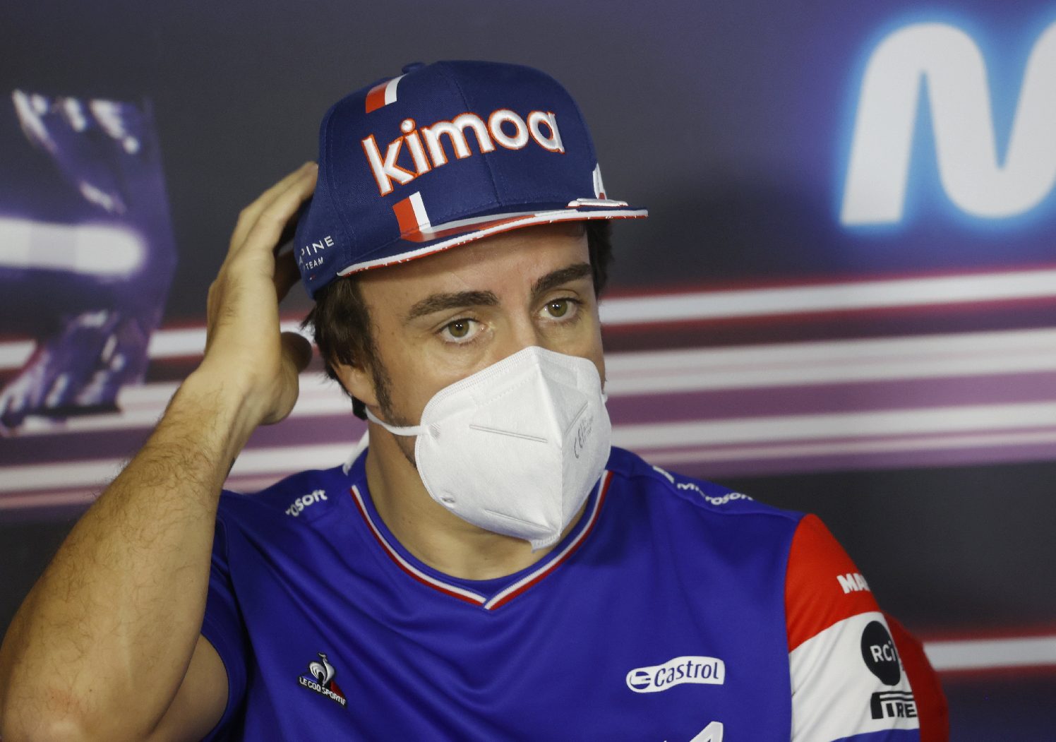 Alonso's fashion brand is spinning, and the two-time Formula 1 world champion has felt a loss