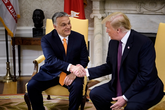 At home: Orbán hopes Trump stays