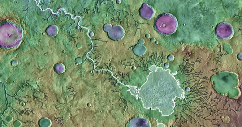 Bibliography - Technical Sciences - Floods from crater lakes may have formed the surface of Mars
