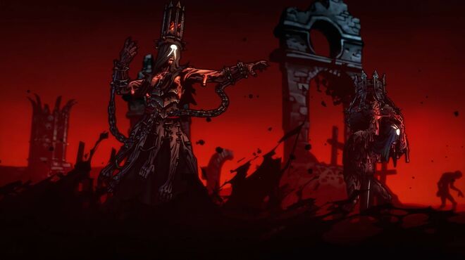 Played the launch trailer for Darkest Dungeon II