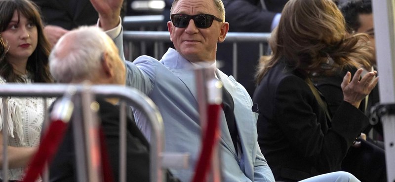Daniel Craig received a star on the Walk of Fame