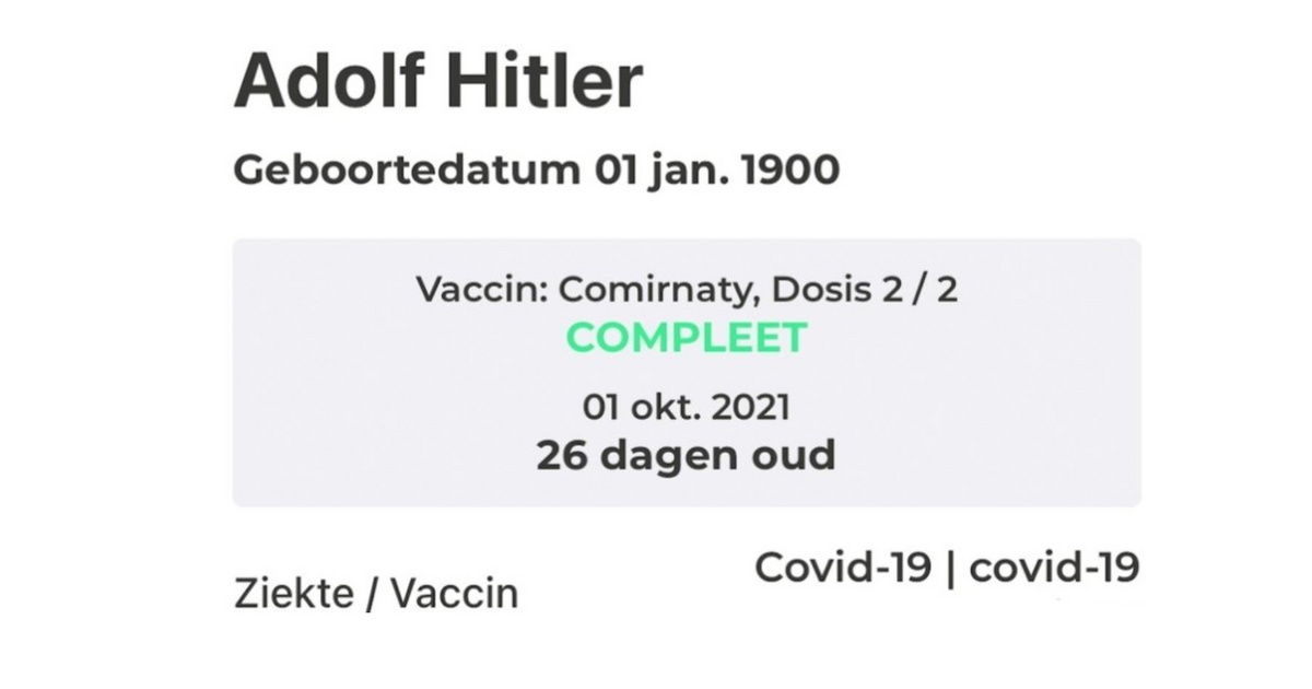 Index - Abroad - European defense system hacked, Adolf Hitler received an ID card