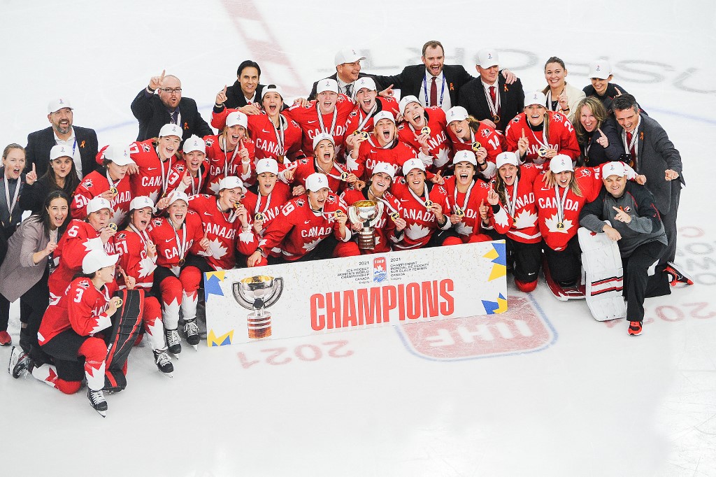 Canada won the Women's World Hockey Championship