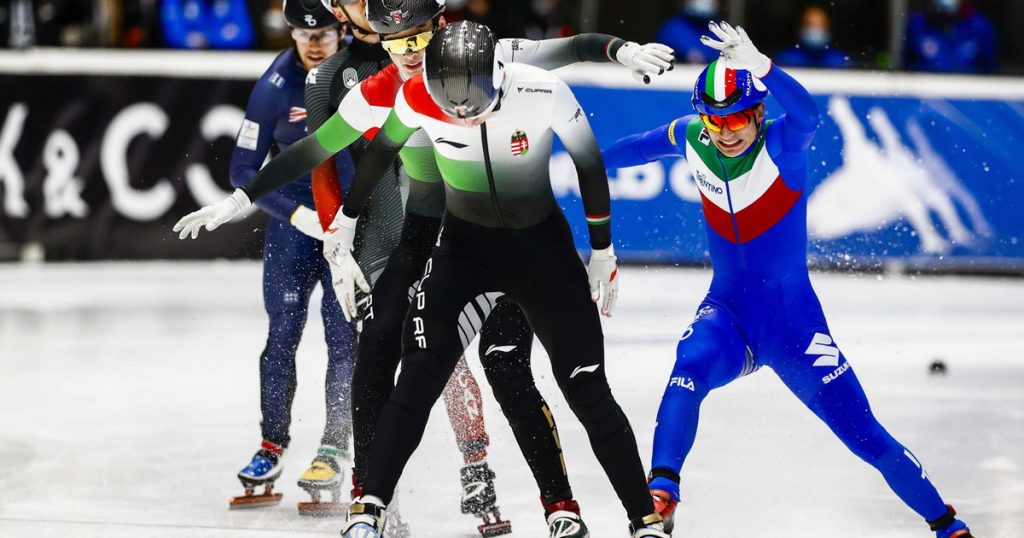 Index - Sports - Hungarian short-track trackers have twice won the World Cup
