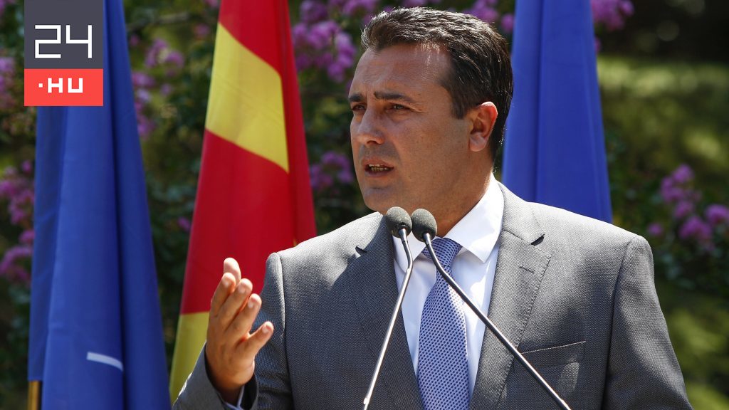 Macedonian Prime Minister resigned 24 h