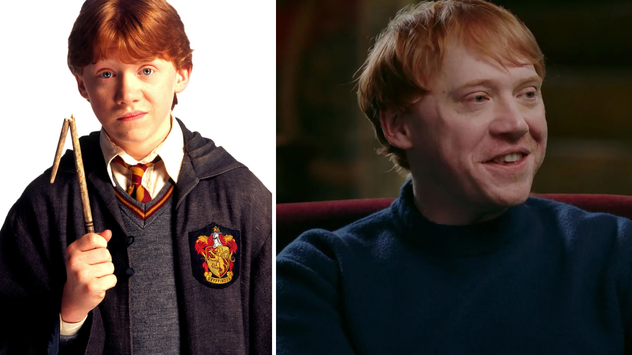 Rupert Grint Then and Now