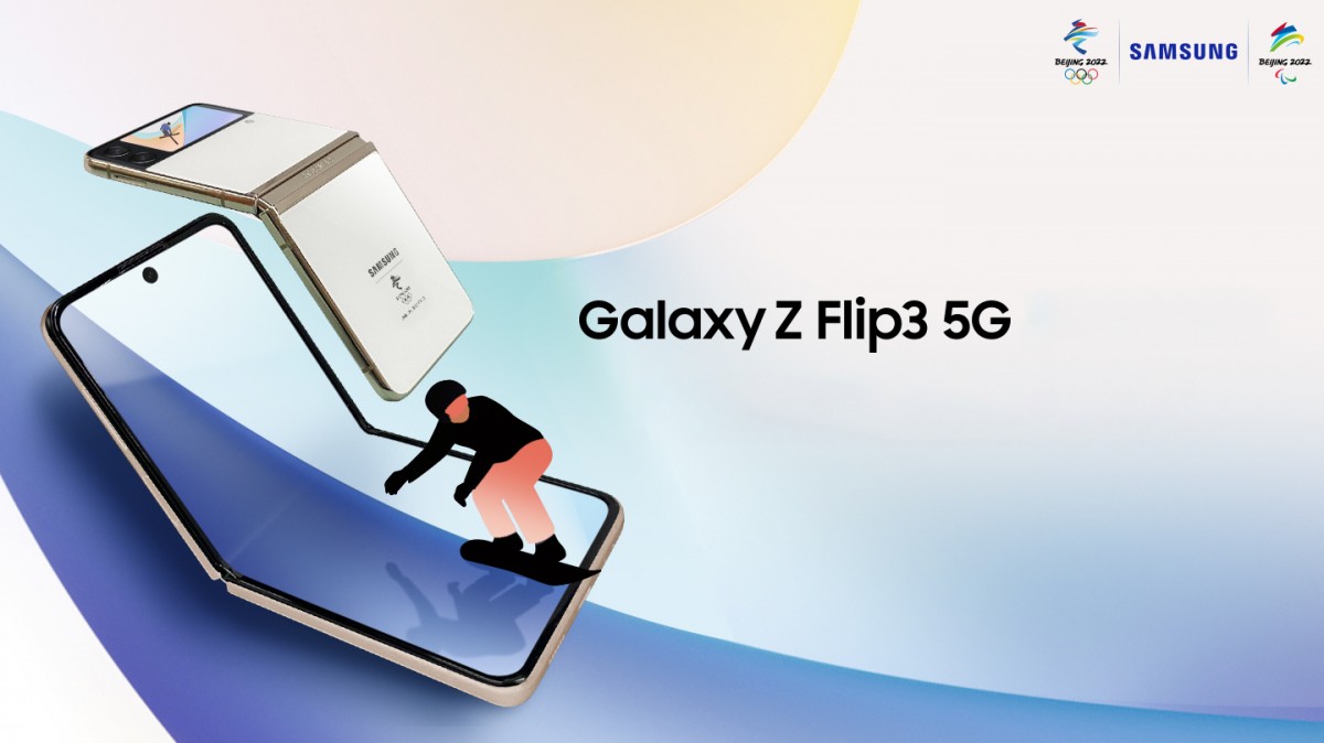 Samsung Galaxy Z Flip 3 received an Olympic Edition