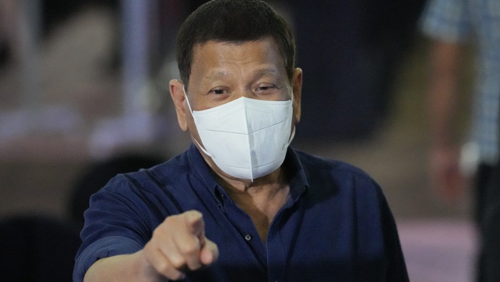 Duterte has ordered unvaccinated people to stay at home or they will be arrested