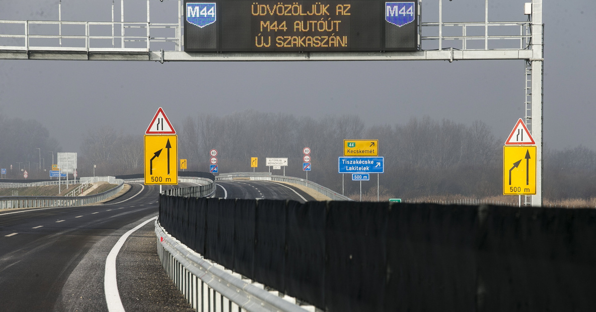 Index - Economy - László Szjj can build the new section of the M44