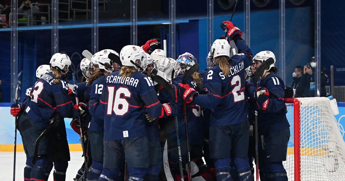 Just the usual in women's hockey - Canada and the United States will be the final
