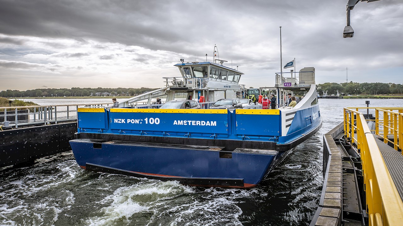 After 3 minutes of charging, a 20-minute journey - Holland has become an electric ferry