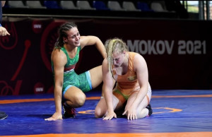 Veronica Nikos will already prove it to the junior field this year.  Source: UWW / MBSZ
