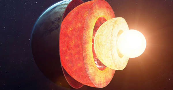 Earth's core consists of a new state of mysterious matter