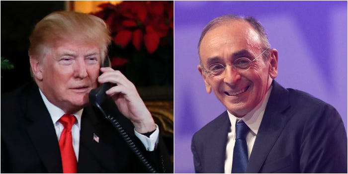 Trump gave campaign advice to Eric Zemmour-Neucohen