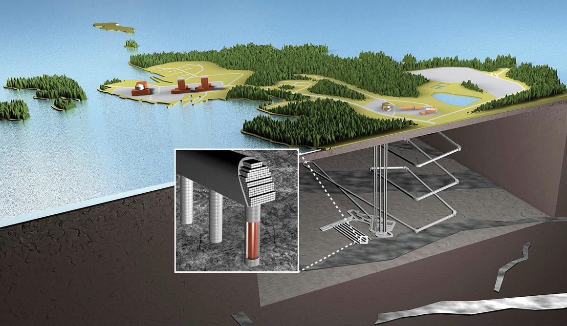 From 2024, the world's first long-term radioactive waste repository will operate in Finland