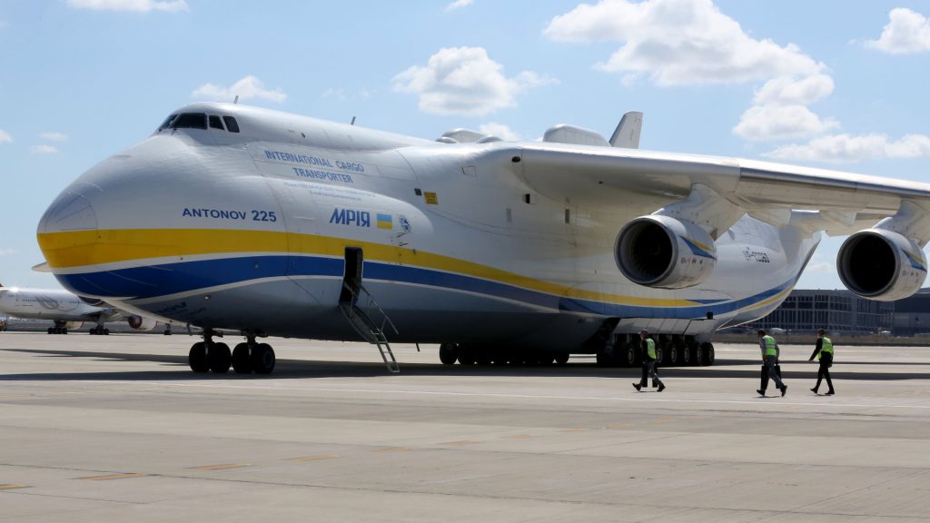 Video proves: The largest plane in the world was destroyed