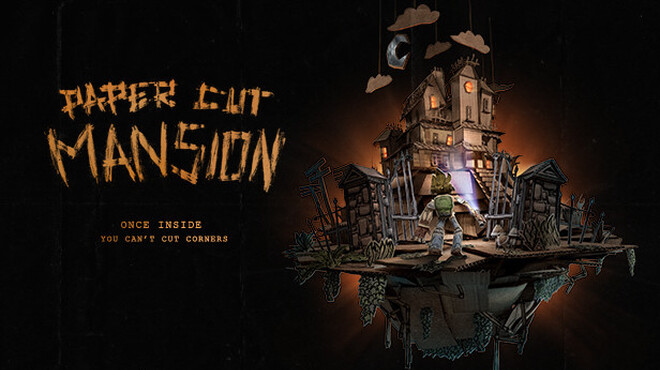 Horror Origami roguelite - Paper Cut Mansion received a gameplay tutorial