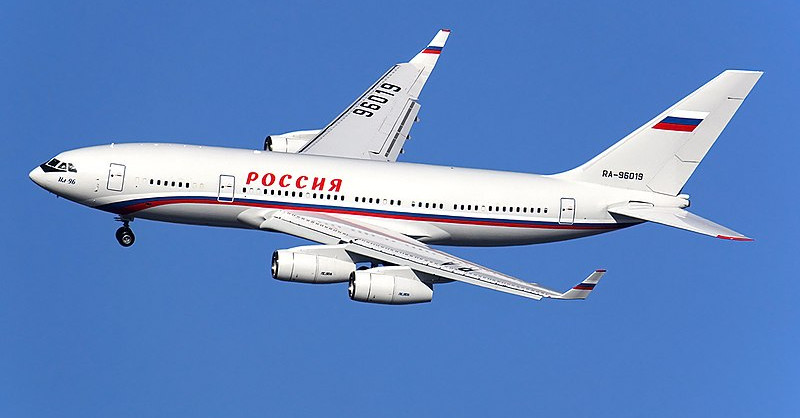 A mysterious Russian plane is heading to Washington