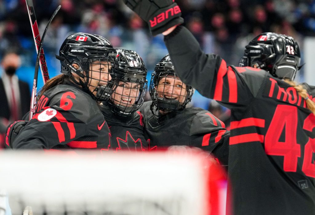 The Canadian women's hockey team will start the Olympics with seven players
