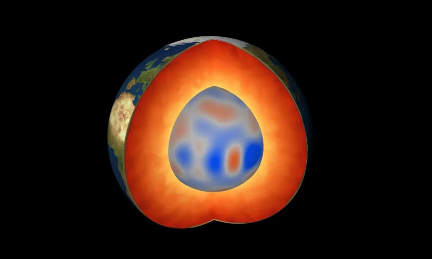 An entirely new type of magnetic wave has been discovered that passes through the Earth's outer core