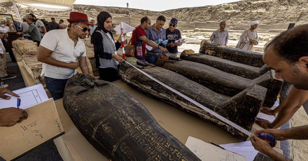 Index - Science - 2500-year-old coffins were discovered in Saqqara