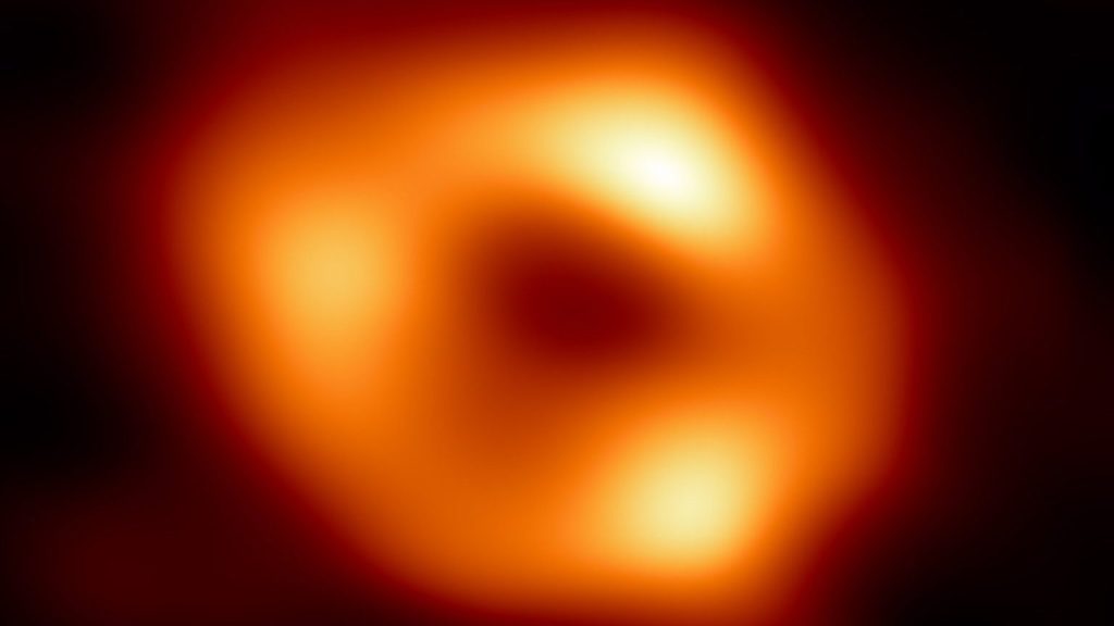 The first image of a black hole was taken in the Milky Way