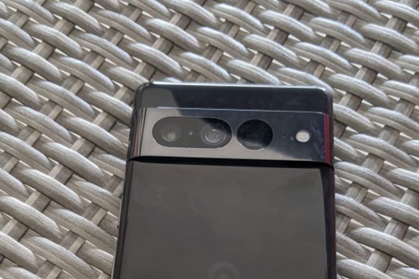 A prototype of the Google Pixel 7 Pro was also filmed