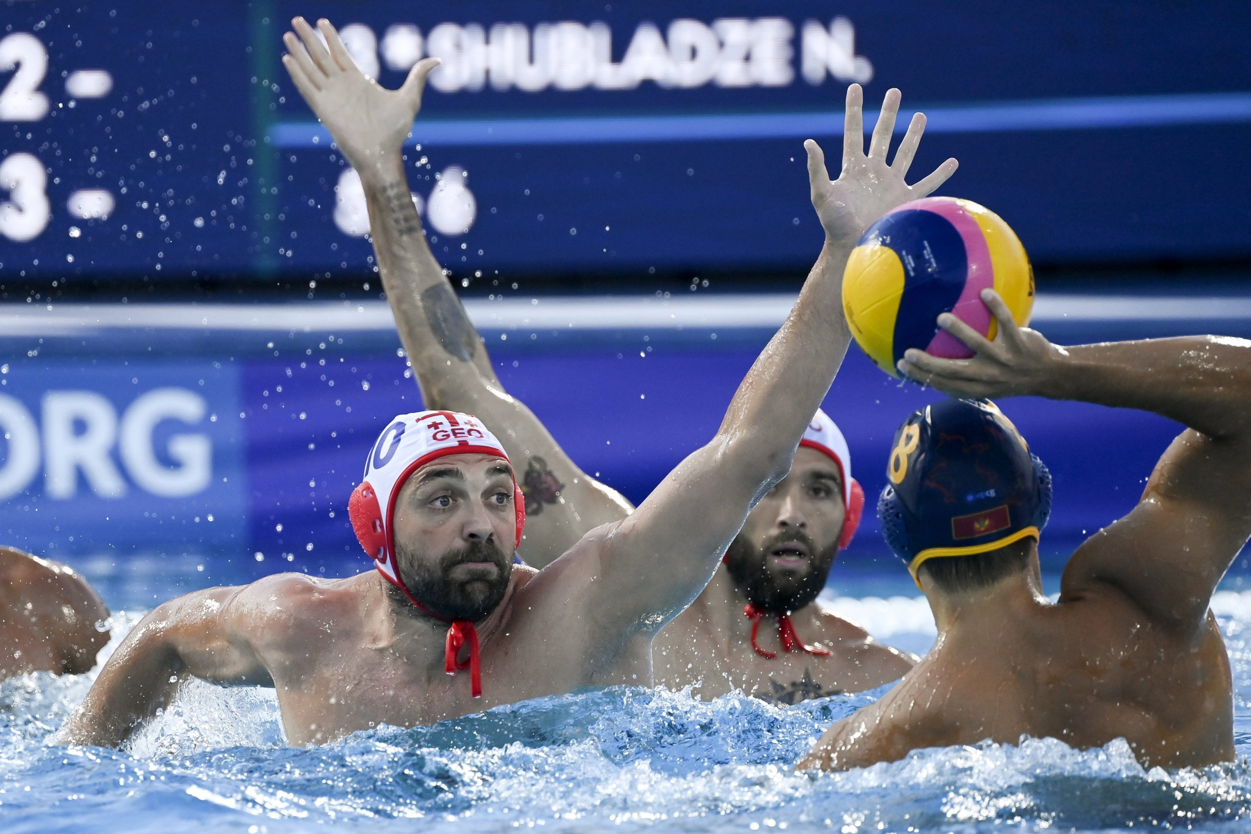 Montenegro wins the Hungarian group in the men's water polo tournament